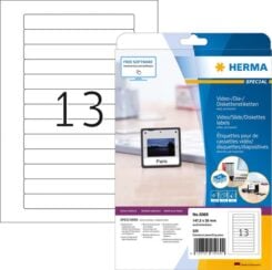 HERMA 5069 printeretiket Wit Zelfklevend printerlabel