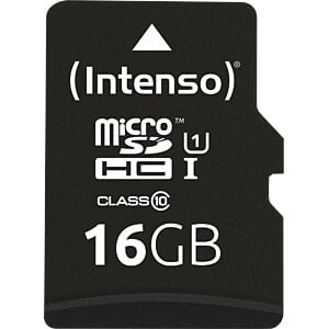 Intenso 16GB microSDHC UHS-I Klasse 10