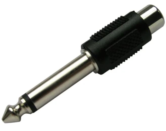 Schwaiger KHA4010 533 RCA 6.3mm Zwart
