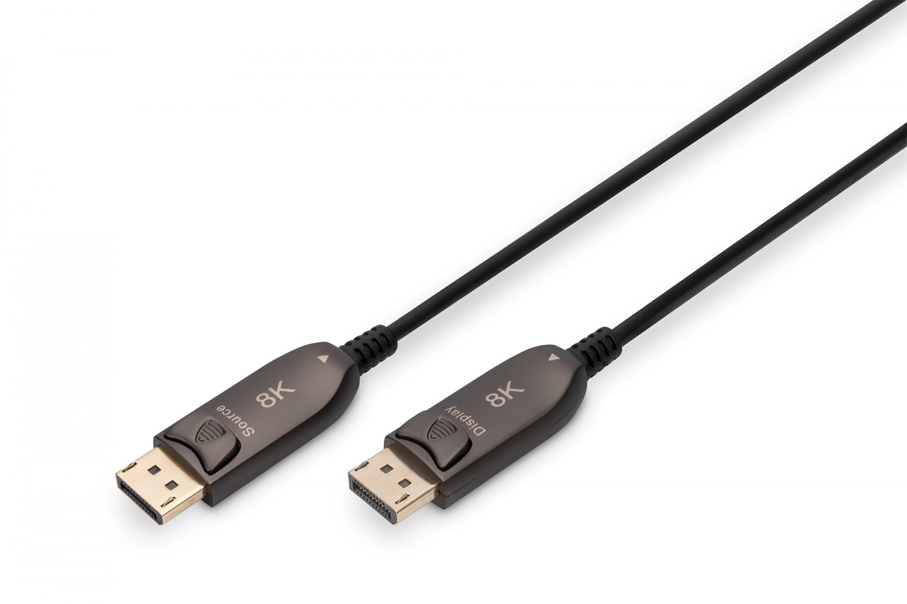 Digitus AK-340107-100-S DisplayPort kabel 10 m Zwart
