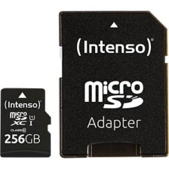 Intenso microSD 256GB UHS-I Perf CL10| Performance Klasse 10