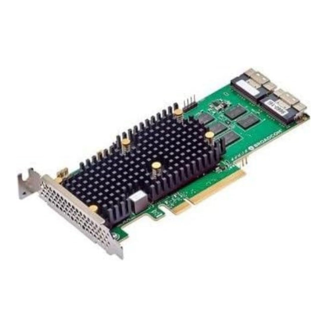Broadcom 9660-16i interfacekaart/-adapter Intern SAS, SATA, SFF-8654