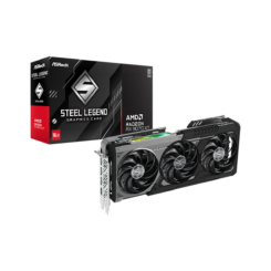 Asrock Radeon RX 9070 XT Steel Legend Dark AMD 16 GB GDDR6