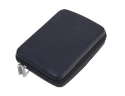 TROIKA CBO11/BK make-up- & manicurekoffer Zwart Leer, Fluweel