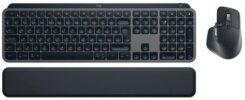 Logitech Master MX Keys S Combo toetsenbord Inclusief muis Kantoor Bluetooth QWERTY US International Grafiet