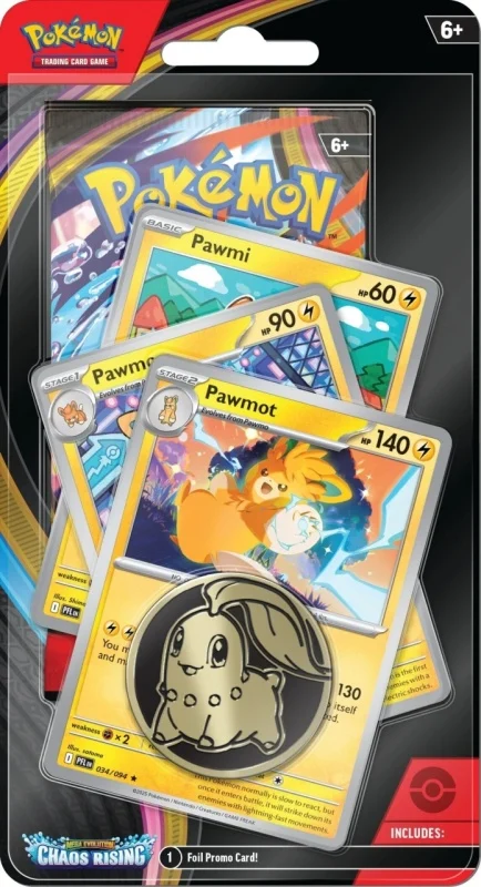 Pokemon Trading Card Englisch Blister Checklane Chaos Rising