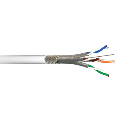 Multimedia Connect CAT6A S/FTP Massief LSZH 500m
