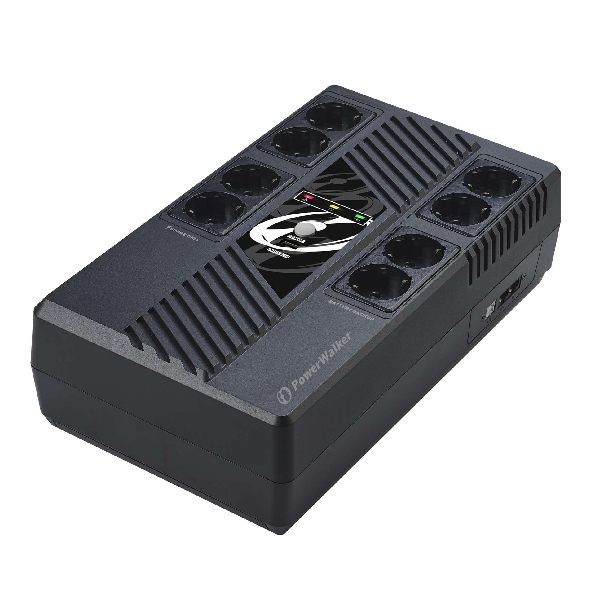 PowerWalker VI 1000 MS UPS Line-interactive 1 kVA 600 W 8 AC-uitgang(en)