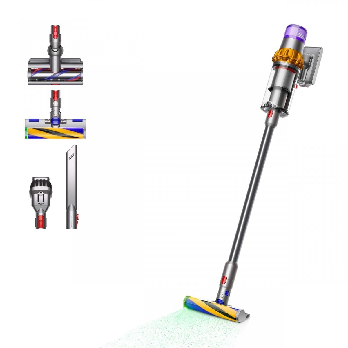 Dyson V15 Detect Absolute Yellow/Lila 660W