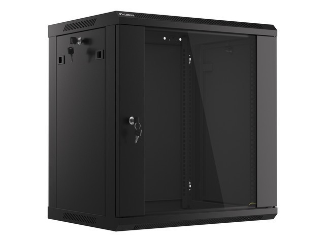 Lanberg WF01-6412-10B rack 12U Wandrek Zwart