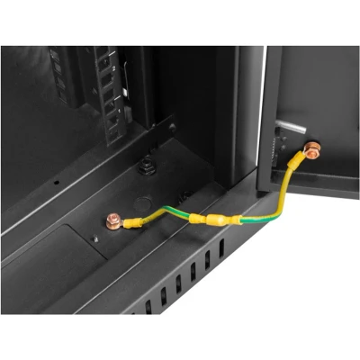 Lanberg FF01-6627-23BL rack 27U Vrijstaande rek Zwart