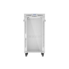 Lanberg FF01-6822-12SL rack 22U Vrijstaande rek Grijs