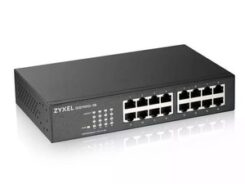 ZYXEL GS1100-16EPS Slimline Unmanaged + PoE+ 135W 16 port Gigabit  Unmanaged + Switch