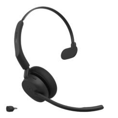 Jabra Evolve3 45 Headset Draadloos Hoofdband Kantoor/callcenter USB Type-C Bluetooth Zwart - Afbeelding 4
