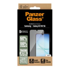 PanzerGlass ® Screen Protector Samsung Galaxy A17 | A17 5G | Ultra-Wide Fit w. EasyAligner Doorzichtige schermbeschermer 1 stuk(s) - Afbeelding 4