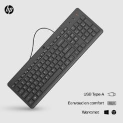 HP 150 Wired Keyboard - Afbeelding 6