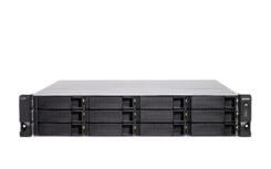 QNAP TS-H1886XU-RP-R2 NAS Rack (3U) Intel® Xeon® D D-1622 32 GB DDR4 0 TB QuTS hero Zwart, Grijs