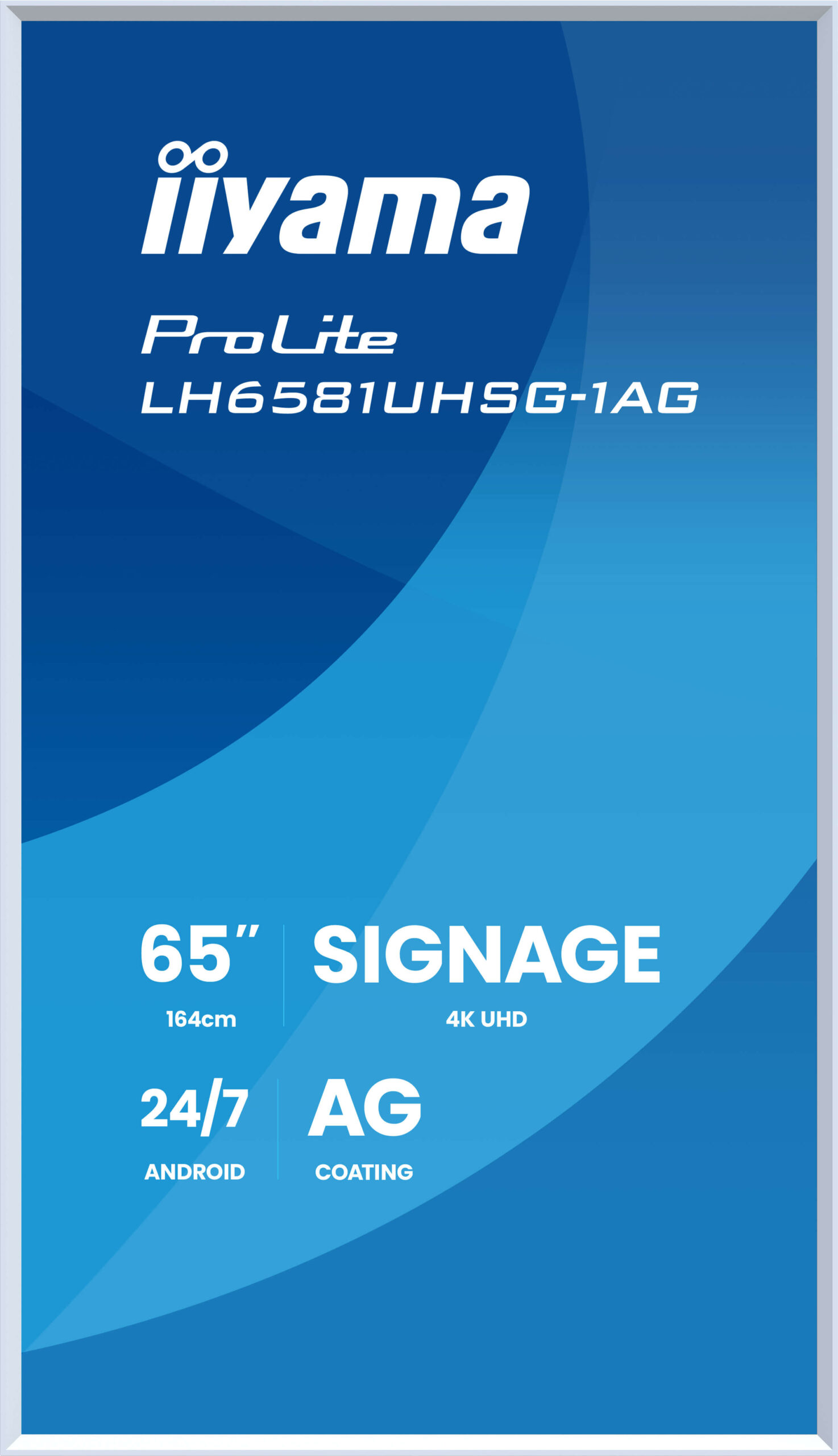 iiyama LH6581UHSG-1AG beeldkrant Digitale signage flatscreen 163,8 cm (64.5") Wifi 500 cd/m² 4K Ultra HD Wit Type processor Android 24/7 - Afbeelding 4