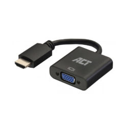 ACT 0,15 meter HDMI-A male naar VGA female adapter, met audio - Afbeelding 2