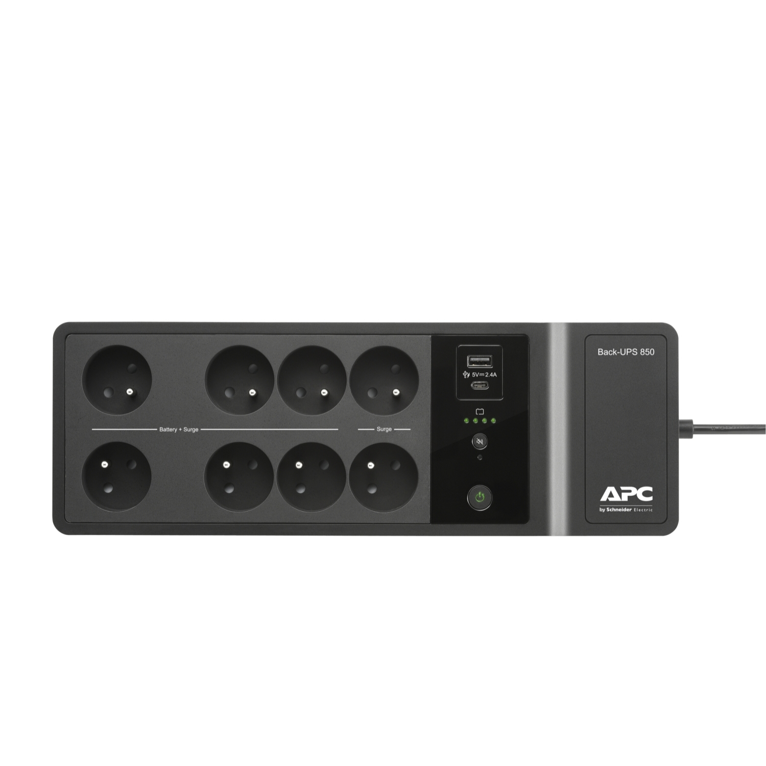 APC Back-UPS BE850G2-FR - Noodstroomvoeding 8x penaarde(België), 850VA, 2 USB opladers, 1 USB datapoort - Afbeelding 5
