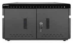 Manhattan USB-C laadkast voor 20 apparaten (iPad tot 11"), ook voor tablets en smartphones, vakken 264×22×235 mm, laadkabels niet inbegrepen (USB-C-kabel 354868 aanbevolen), afsluitbaar, alternatief voor laadtrolley, EU/UK-stroomkabels inbegrepen - Afbeelding 4