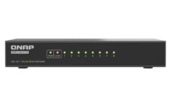 QNAP QSW-1108-8T-R2 netwerk-switch Unmanaged 2.5G Ethernet (100/1000/2500) Desktop Zwart - Afbeelding 5