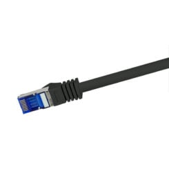LogiLink C6A063S netwerkkabel Zwart 3 m Cat6a S/FTP (S-STP) Rond - Afbeelding 3