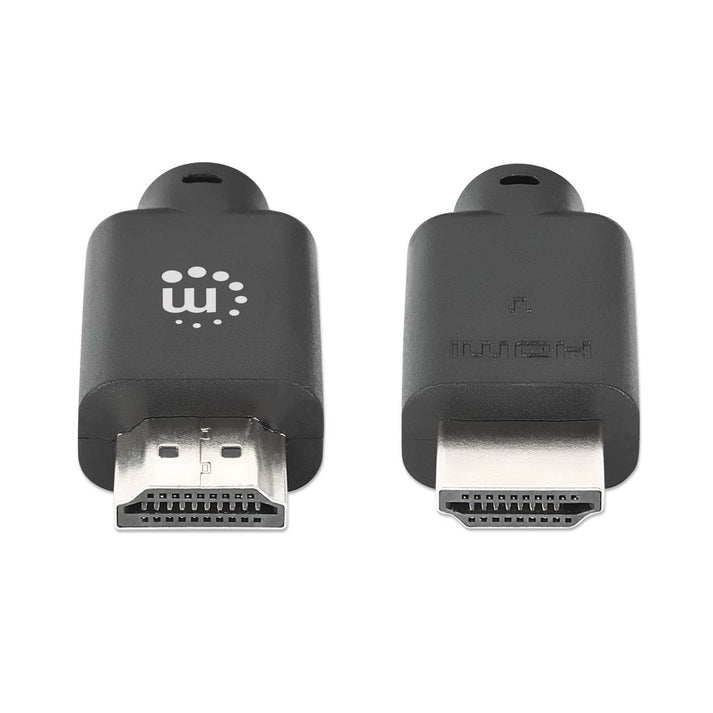 Manhattan HDMI kabel 4K@60Hz met Ethernet, 1 m, geschikt voor ALLE 4K en 1080p/HD toepassingen - upgrade nu of zorg dat het klaarstaat voor wanneer je het nodig hebt, mannelijk naar mannelijk, zwart, levenslange garantie, equivalent HDMM1MP - Afbeelding 5
