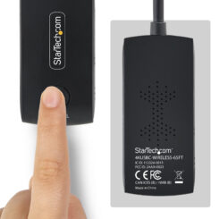 StarTech.com Draadloze USB-C naar HDMI Extender voor Vergaderruimtes en Huddle Spaces, 4K 60Hz, 20m Bereik, USB Powered, Plug-and-Play Zender en Ontvanger Kit - Afbeelding 4