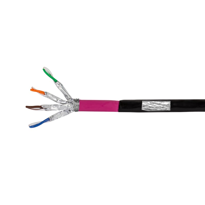 LogiLink CPV0082 netwerkkabel Zwart, Roze 100 m Cat7 - Afbeelding 2