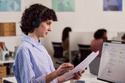 HP Poly Focus 625 Fold Stereo Bluetooth Headset - Afbeelding 4