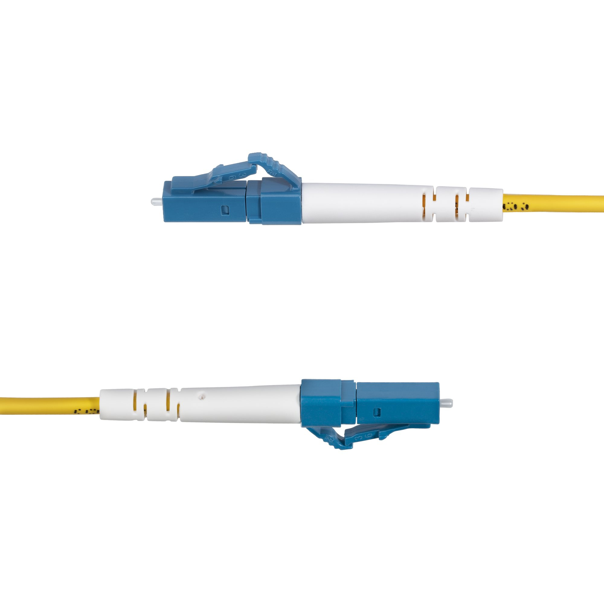 StarTech.com 1m LC naar LC (UPC) OS2 Single Mode Simplex Glasvezel Kabel, 9/125µm, Laser Optimized, 40G/100G, Flexibel Buigen, Low Insertion Loss, LSZH Fiber Patchkabel - Afbeelding 4