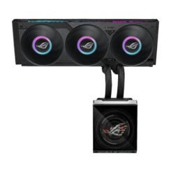 ASUS ROG Strix SLC IV 360 ARGB LCD Processor Alles-in-één vloeistofkoeler 12 cm Zwart 1 stuk(s)