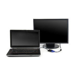 ACT 0,15 meter HDMI-A male naar VGA female adapter, met audio - Afbeelding 3