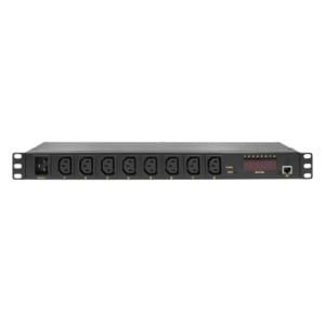 LogiLink PDU8P01 energiedistributie 8 AC-uitgang(en) 1U Zwart - Afbeelding 6