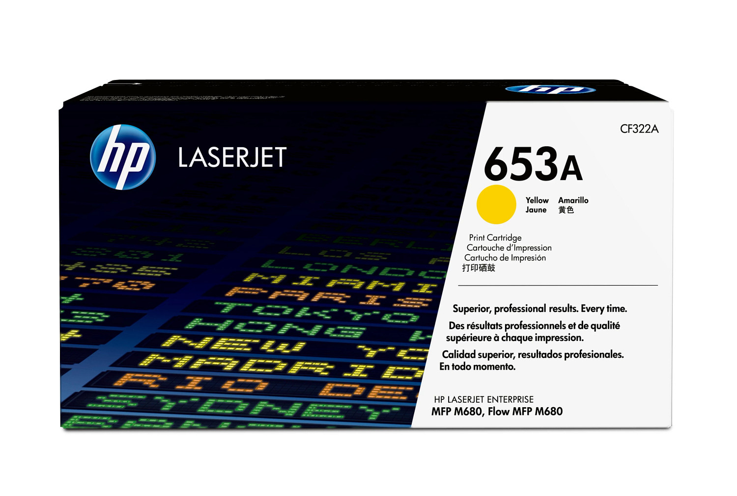HP 653A originele gele LaserJet tonercartridge - Afbeelding 3