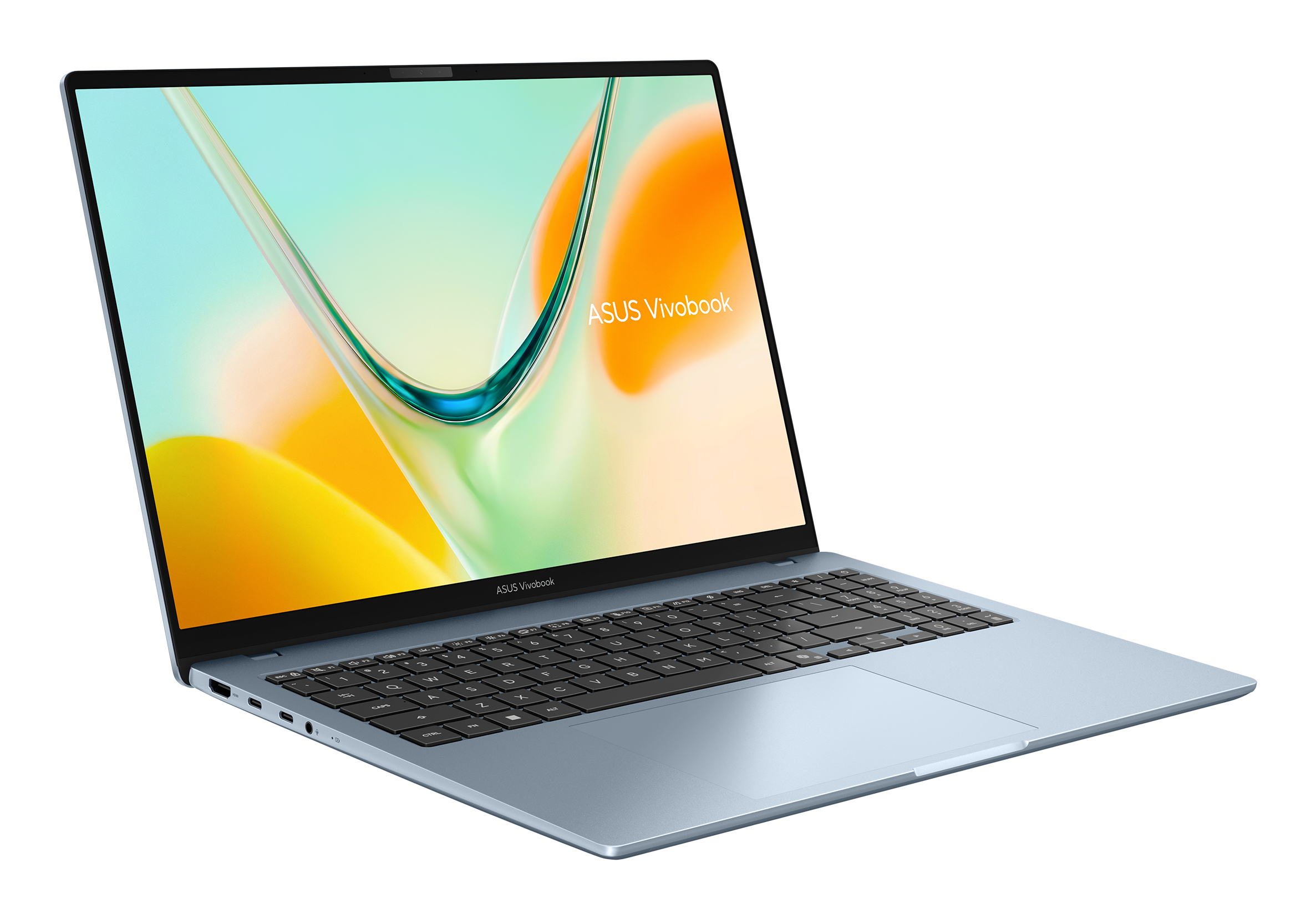 ASUS Vivobook S16 S5608QA-MB367W Copilot+ PC Snapdragon Laptop 40,6 cm (16") WUXGA 8 GB LPDDR5x-SDRAM 256 GB SSD Wi-Fi 6E (802.11ax) Windows 11 Home Blauw QWERTY Nederlands - Afbeelding 4