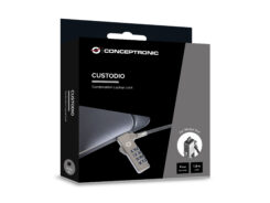 Conceptronic CUSTODIO01BW kabelslot Zwart 1,8 m - Afbeelding 4