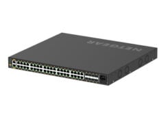 NETGEAR GSM4248PX Managed L2/L3/L4 Gigabit Ethernet (10/100/1000) Power over Ethernet (PoE) Zwart