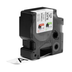 DYMO Rhino industriële Flexibele Nylon Labels | 24 mm x 3,5 m | zwarte afdruk op wit | zelfklevende labels voor Rhino & LabelManager labelprinters - Afbeelding 3