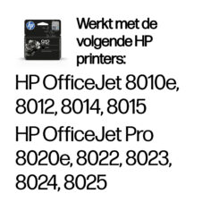 HP 912 originele zwarte inktcartridge - Afbeelding 3