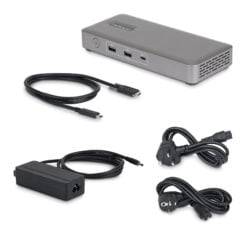 StarTech.com USB4 Docking Station, Driverless Dual 4K voor macOS en Windows, Universeel USB-C Dock met DisplayPort, 100W Laptop Charging en 2.5GbE - Afbeelding 5