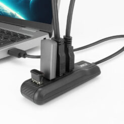 ACT AC6320 interface hub USB 3.2 Gen 1 (3.1 Gen 1) Type-A 5000 Mbit/s Zwart - Afbeelding 3