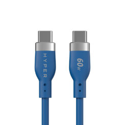 Targus HyperJuice Flex USB-kabel USB 2.0 1,5 m USB C 0,48 Gbit/s 60 W Blauw - Afbeelding 2