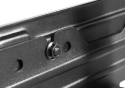 Manhattan Plafondbeugel voor TV’s en monitoren, voor schermen 37"–65", hoogte verstelbaar 70–157 cm, VESA-compatibiliteit: van 200x200 tot 600x400 mm (controleer de afmetingen van de vier montagegaten aan de achterzijde), max. 50 kg, zwart - Afbeelding 6