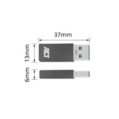 ACT USB-A naar USB-C adapter - Afbeelding 5