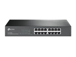 TP-Link TL-SG1016DE netwerk-switch Managed L2 Gigabit Ethernet (10/100/1000) Zwart - Afbeelding 2