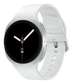 Samsung SM-L325FZSAEUB smartwatch & sportwatch 3,3 cm (1.3") AMOLED 40 mm Digitaal 438 x 438 Pixels Touchscreen 4G Zilver Wifi GPS