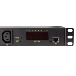 LogiLink PDU8P01 energiedistributie 8 AC-uitgang(en) 1U Zwart - Afbeelding 4