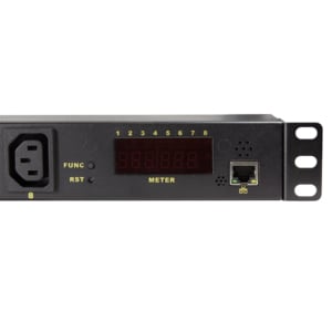 LogiLink PDU8P01 energiedistributie 8 AC-uitgang(en) 1U Zwart - Afbeelding 4